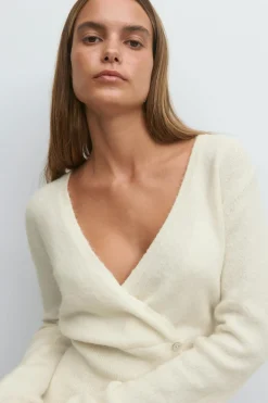 Alpaca blend knitted top