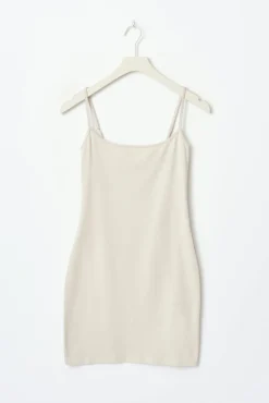 Basic mini slip dress