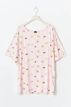 Boatneck sleep tee