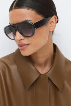 Bold aviator sunglasses