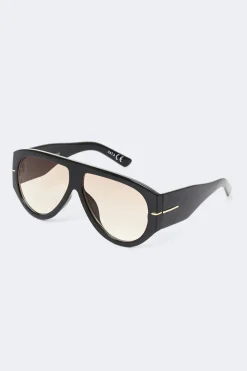 Bold aviator sunglasses