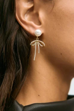 Bow earrings