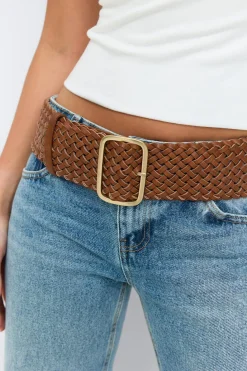 Braided hip belt