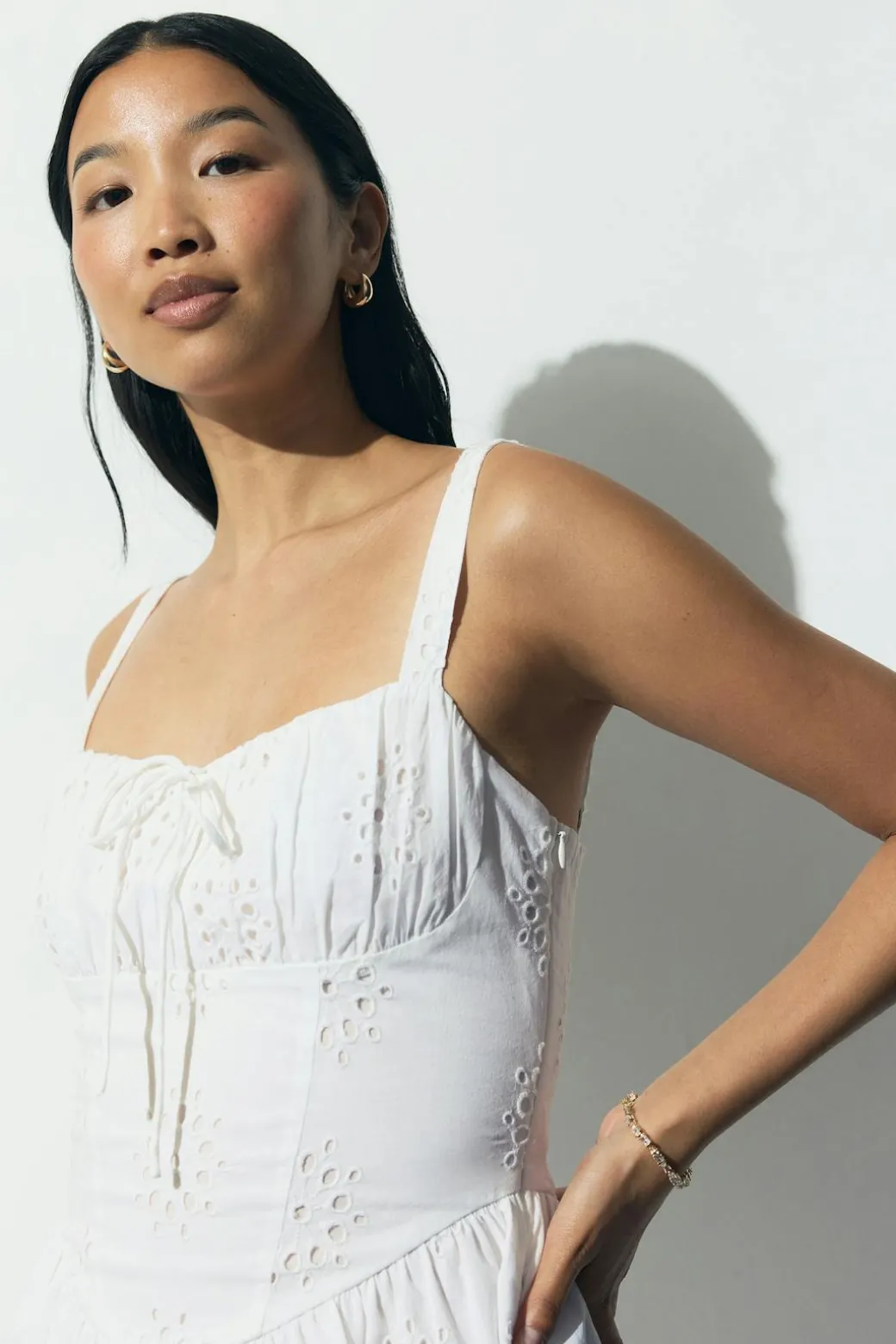 Broderie anglais dress