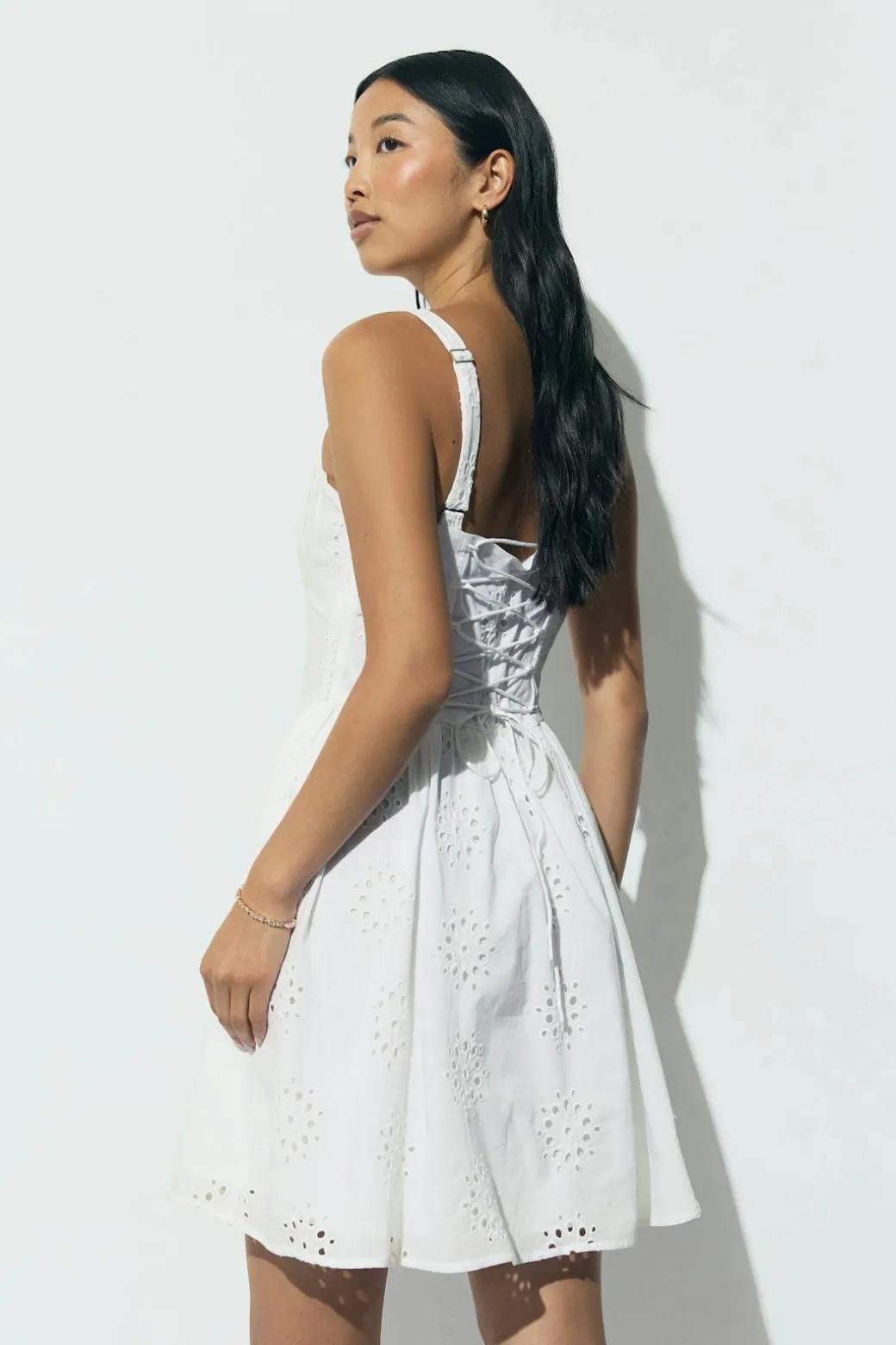 Broderie anglais dress