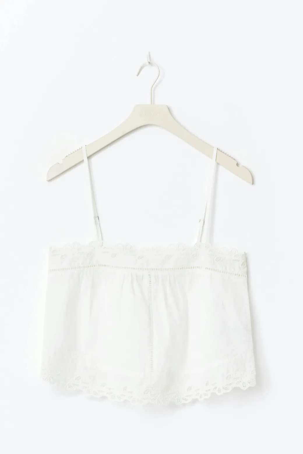 Broderie anglaise singlet