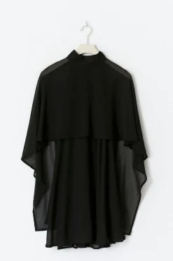 Cape mini dress