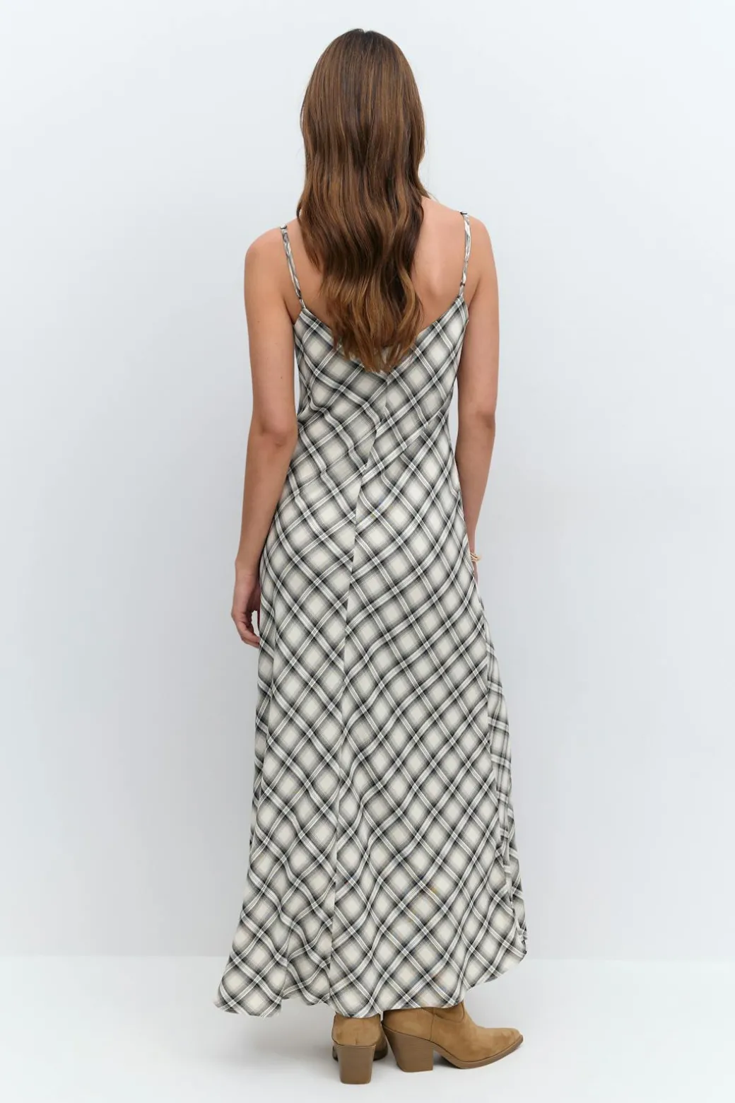 Checked dress