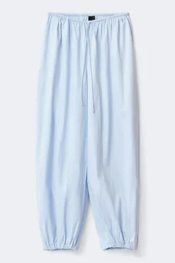 Cotton balloon trousers
