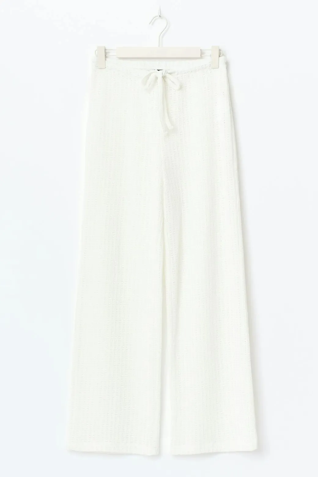 Crochet trousers