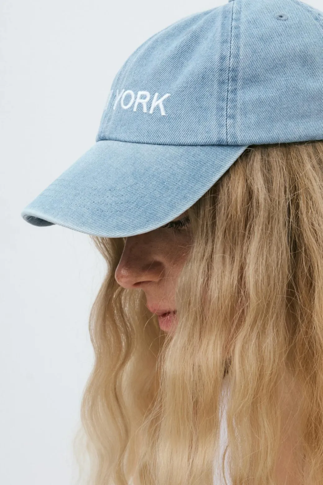 Denim cap