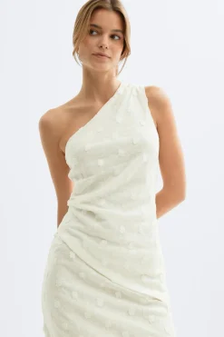 3d one shoulder top