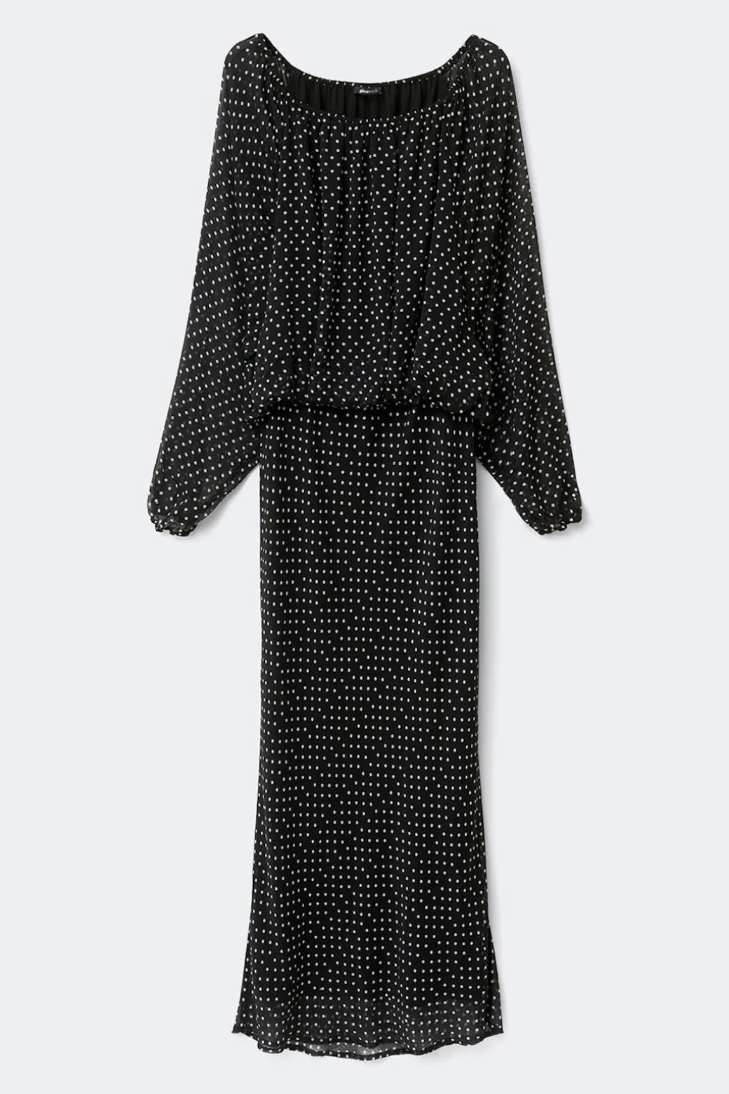 Draped dress