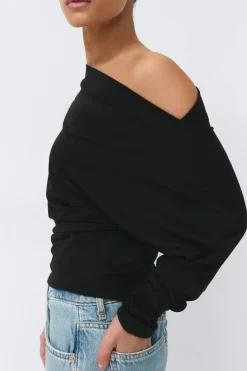 Dropped shoulder top