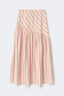Dropped waist skirt