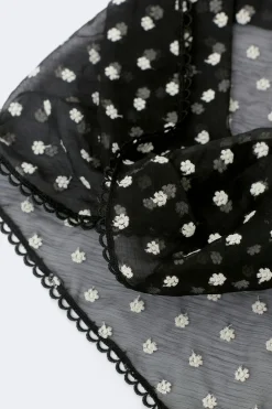 Embroidery hip scarf