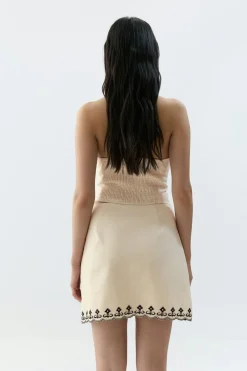 Embroidery skirt