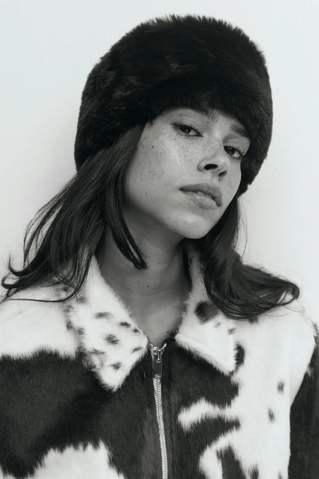 Faux fur headband