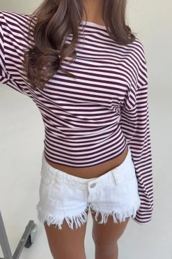 14+ fitted long sleeve top