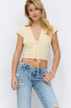 14+ fitted short sleeve top