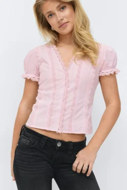14+ fitted short sleeve top