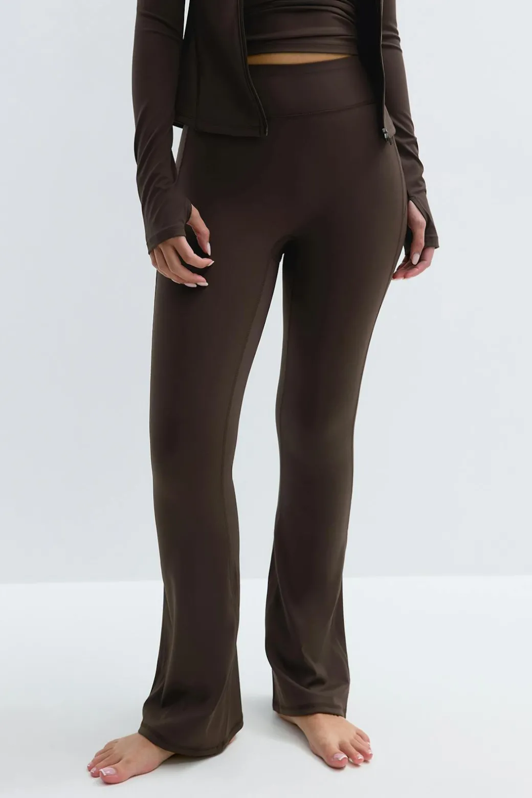 Flare yoga tights