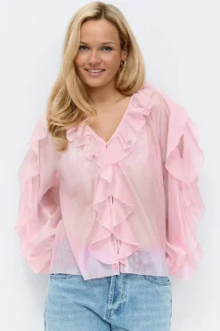 Frill blouse