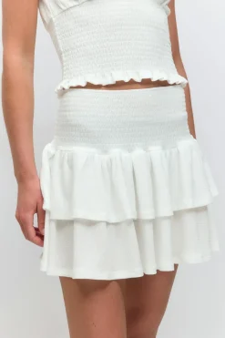 Frill skirt