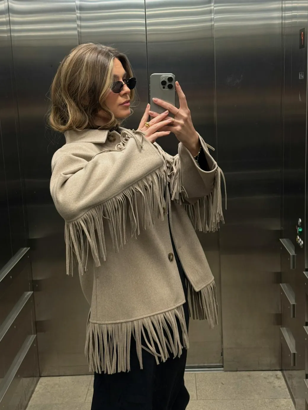 Fringe jacket