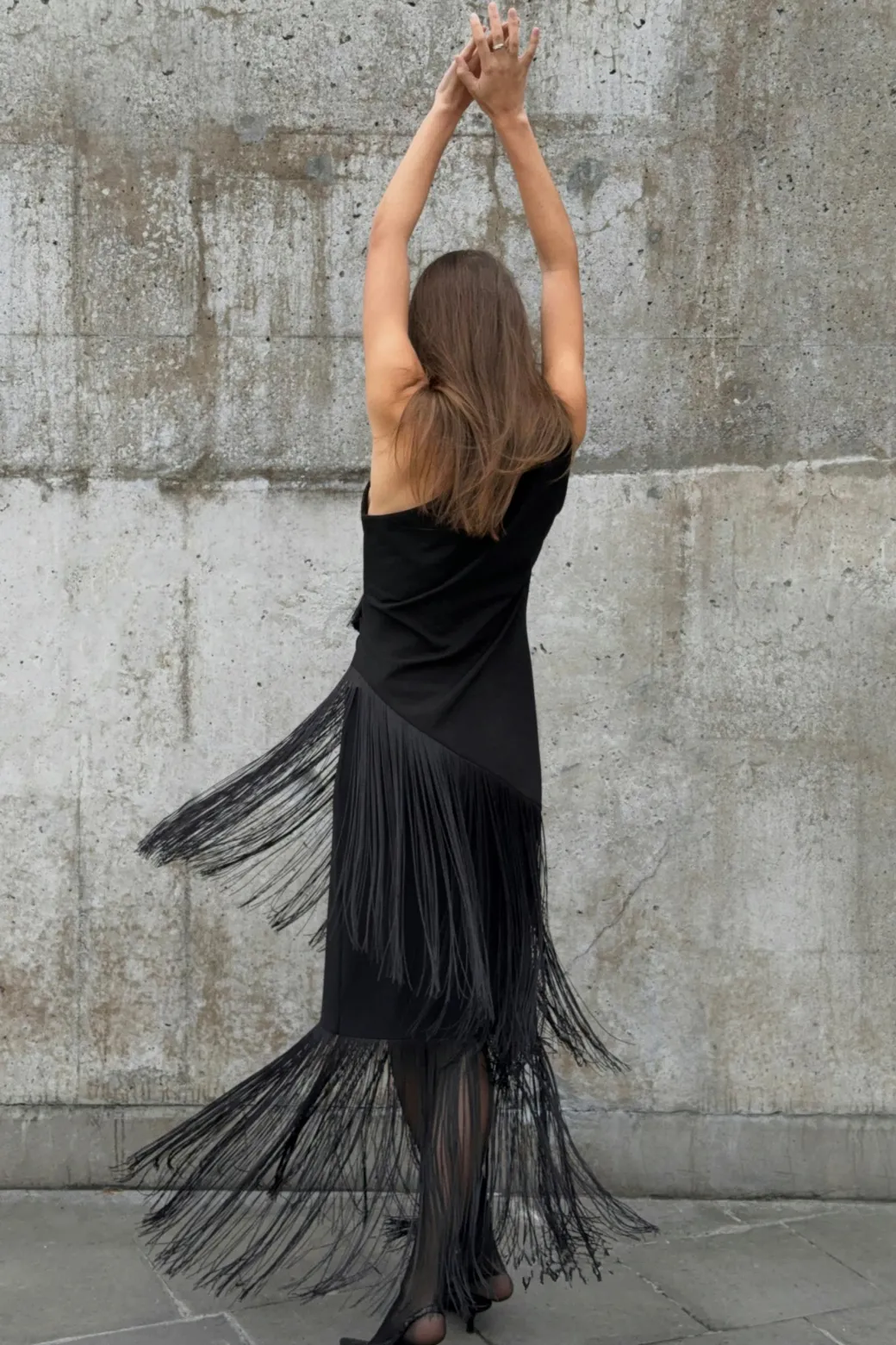 Fringe skirt