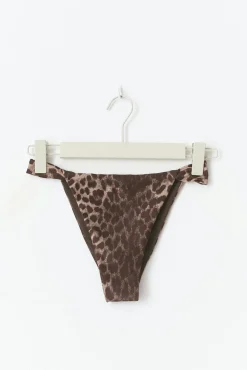 Gathered bikini tanga