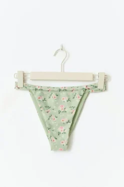 Gathered bikini tanga