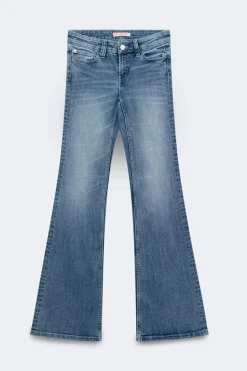 Glow low flare petite jeans