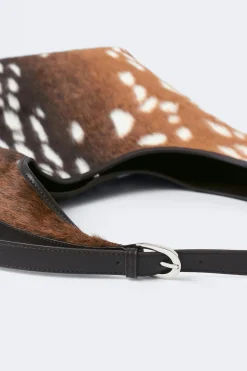 Hair - on shoulder bag