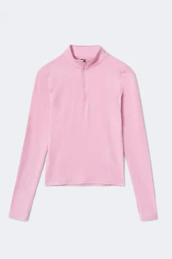 Half zip yoga top