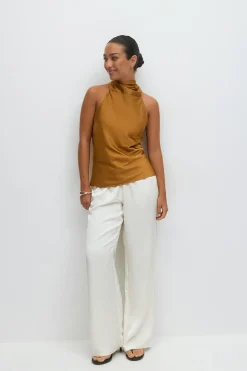 Halterneck blouse