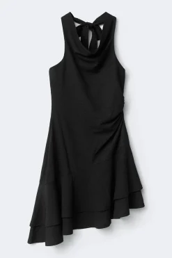 Halterneck mini dress
