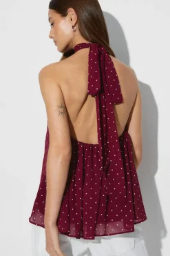 Halterneck top