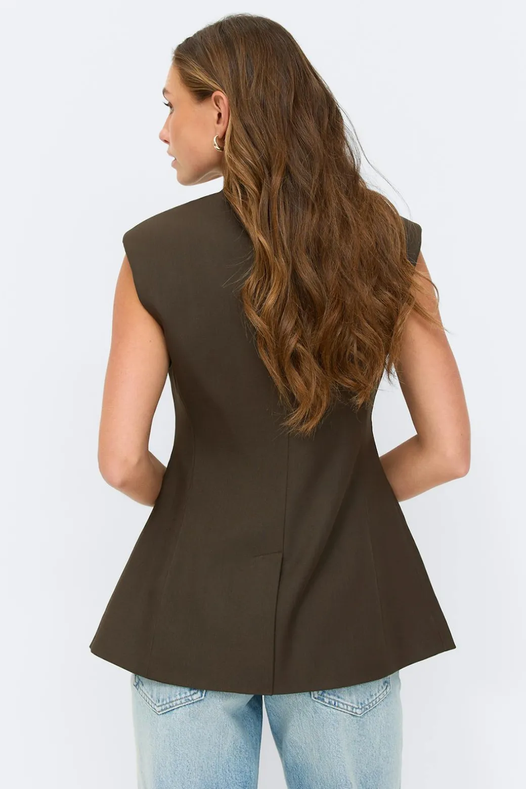 High neck vest