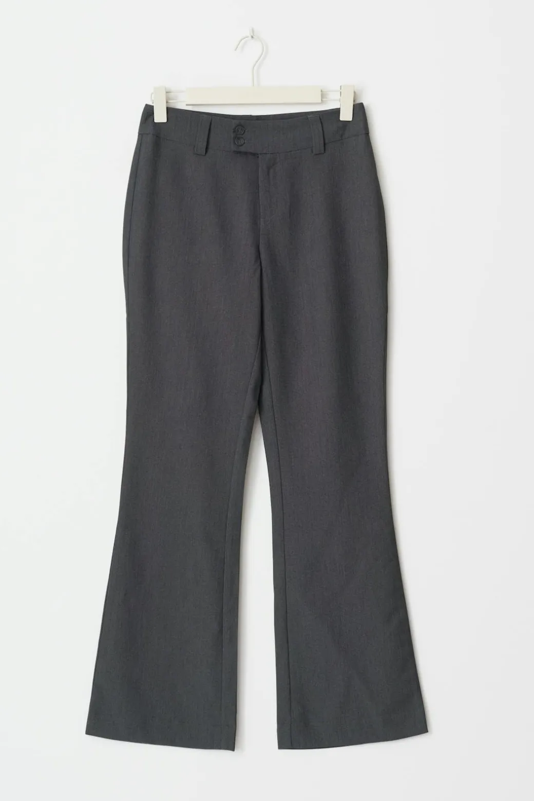 High waist flare trousers