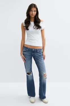 14+ hip hug loose jeans tall