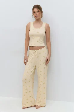 Homewear lace singlet