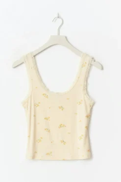 Homewear lace singlet