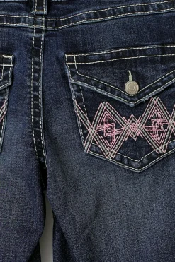 Iconic twisted jeans