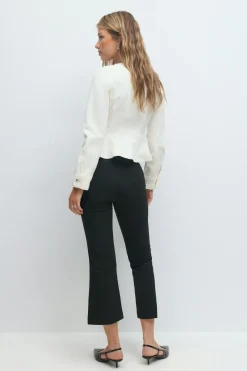 Kick flare trousers
