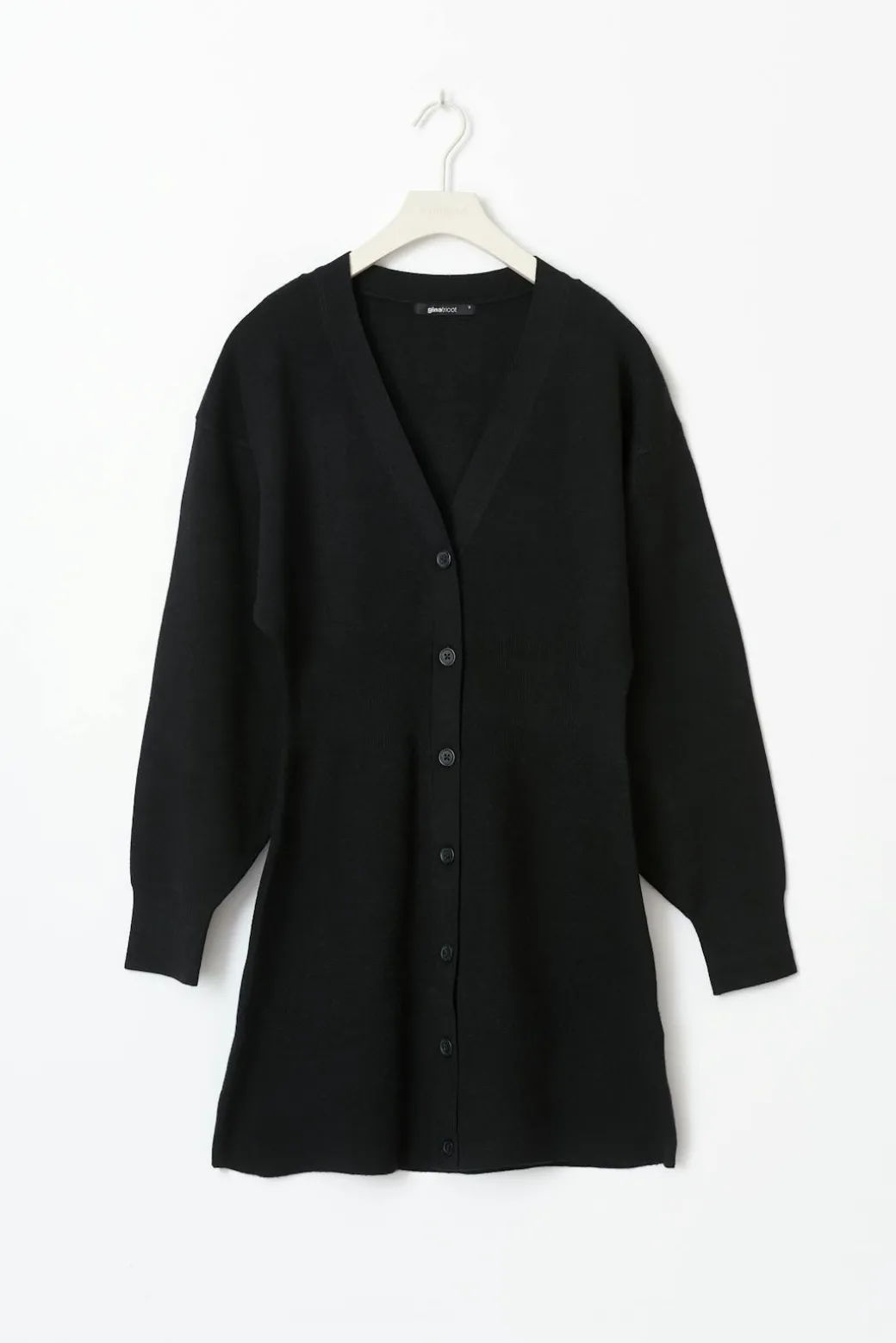 Knitted button down dress