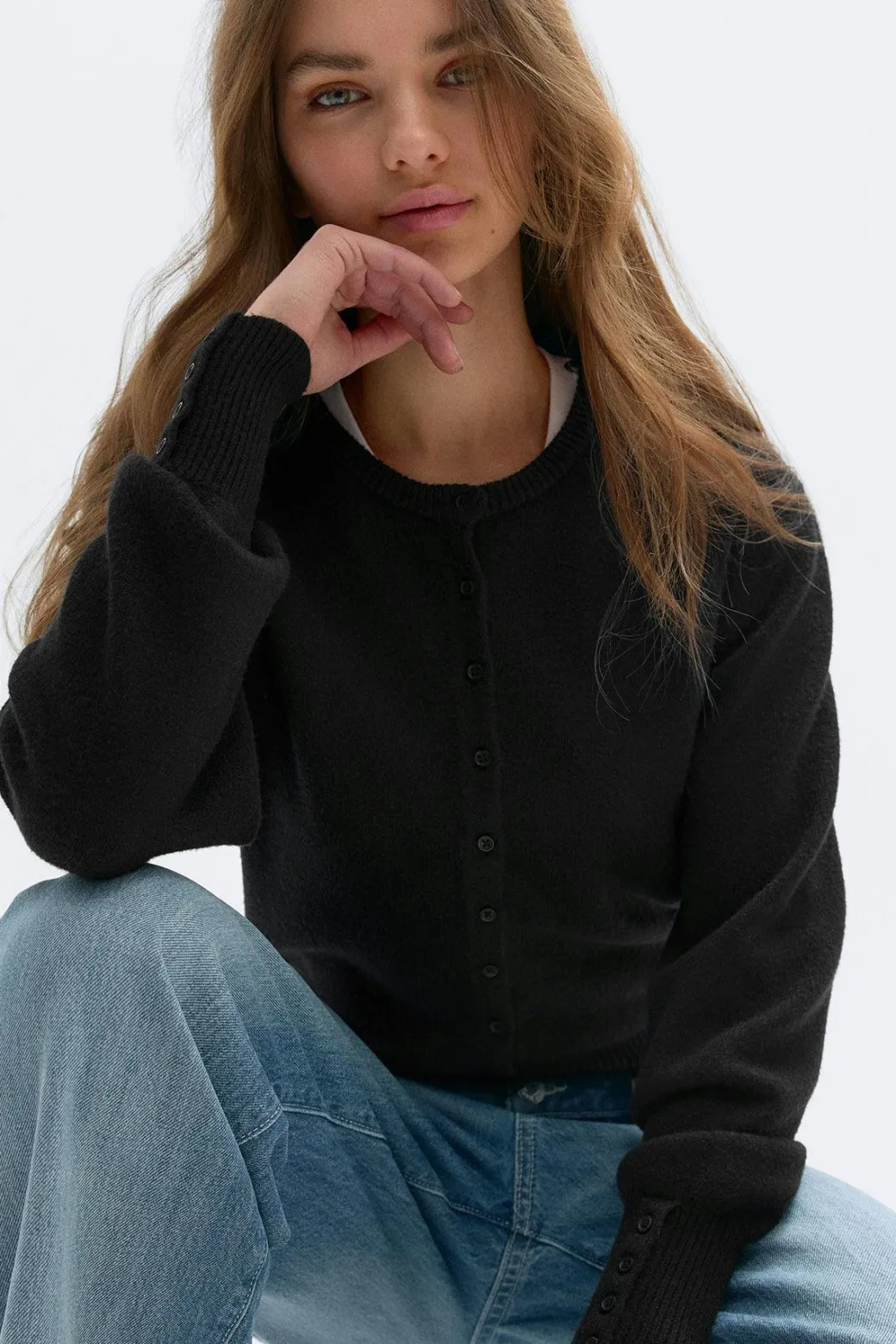 Knitted cardigan