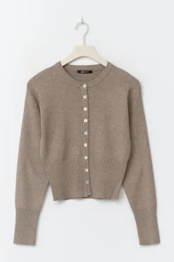 Knitted loungewear cardigan