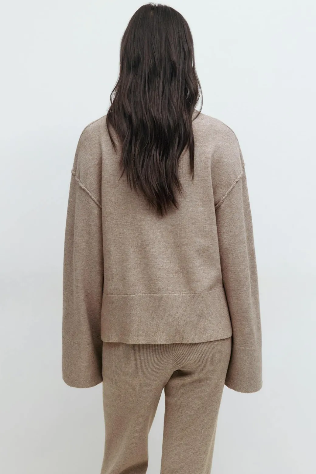 Knitted loungewear sweater