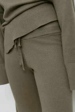 Knitted loungewear trousers